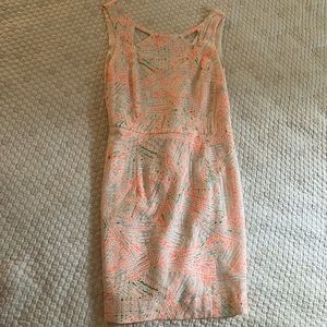 MM Couture Neon Party Dress